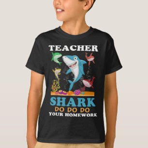 Teacher Shark Do Your Homework T-Shirt