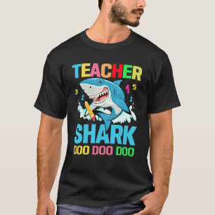 Teacher Shark Doo Doo Your Work School T-Shirt