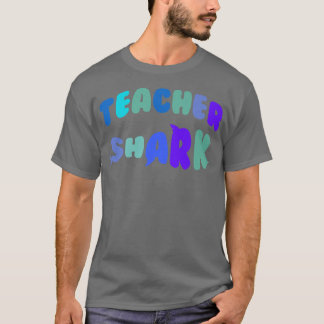 Teacher shark gift to appreciation teacher Premium T-Shirt