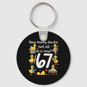 Teacher Six Seven Meme 67 Funny Teacher Duck In A  Key Ring