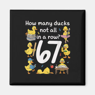 Teacher Six Seven Meme 67 Funny Teacher Duck In A Magnet