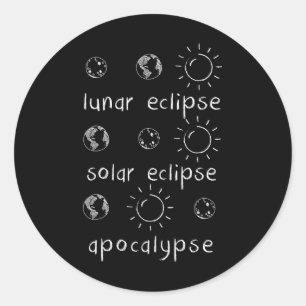 Teacher Space Gifts Men Kids Women Funny Science  Classic Round Sticker