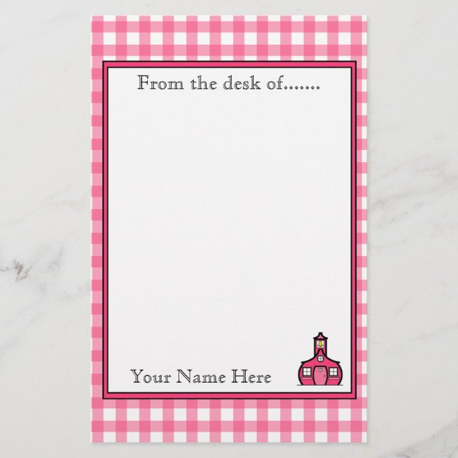 Teacher Stationery (Front)