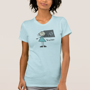 Teacher Stick Figure Shirt