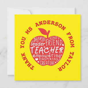 Teacher Stickers - BEST Quotes Apple