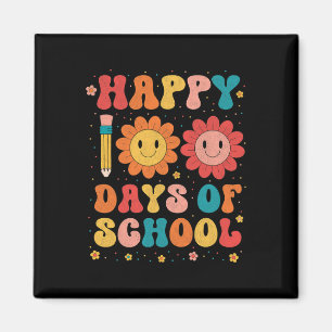 Teacher Student 100th Day Of School Happy 100 Days Magnet