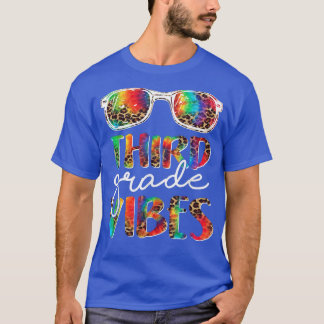 Teacher Student 3rd Grade Vibes First Day of Schoo T-Shirt