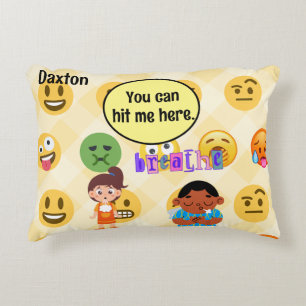 Teacher Student Calm Down Corner trace breathe hit Decorative Cushion