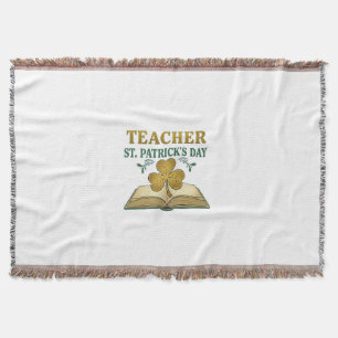 Teacher & Student Class of 2026 - Knowledge is Lig Throw Blanket