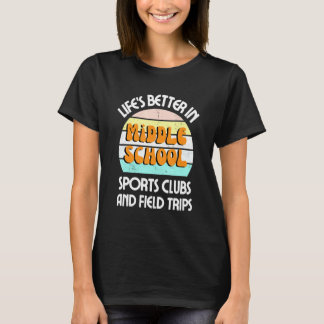 Teacher Student Middle School T-Shirt