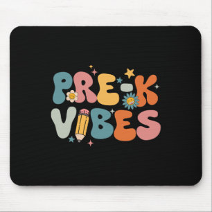 Teacher Student Pre-k Vibes Pre Kindergarten Team  Mouse Pad