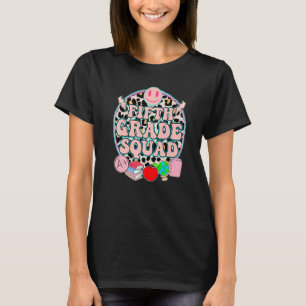 Teacher Student School Teaching Cute Women 5th Gra T-Shirt