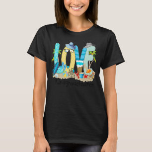 Teacher Summer Love Beach Summer 2nd Grade Teache T-Shirt