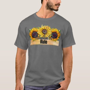 Teacher Sunflowers Premium T-Shirt