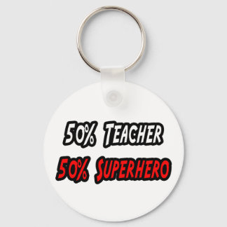 Teacher / Superhero Key Ring