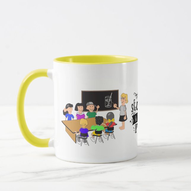 Teacher Superheroes My Students are the reason  Mug (Left)