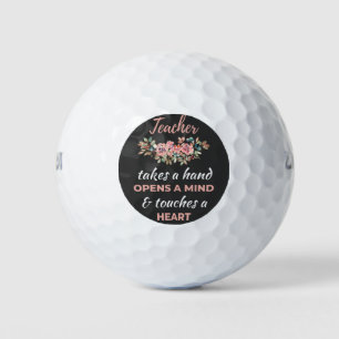 Teacher Takes A Hand Opens A Mind  Golf Balls