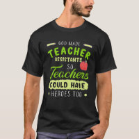 Teacher Teaching Assistant Aide Funny Hero Gift