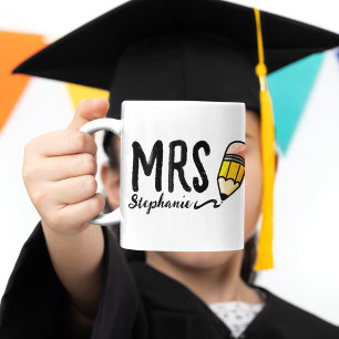 Teacher Teaching Back to school Cute Pencil  Coffee Mug