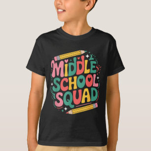 Teacher teaching boys and girls middle school T-Shirt