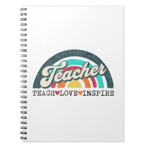 Teacher text design notebook