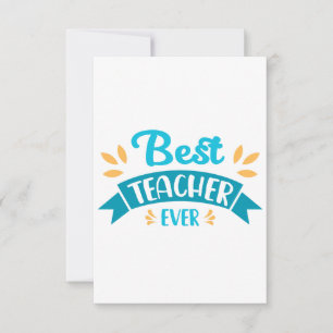 teacher thank you card design