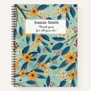 Teacher thank you for all you notebook