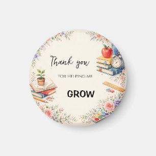 Teacher Thank You Gift End of School Year Magnet