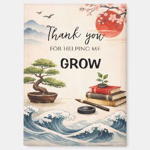 Teacher Thank You Gift End of School Year Magnet