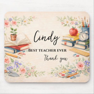 Teacher Thank You Gift End of School Year Mouse Pad