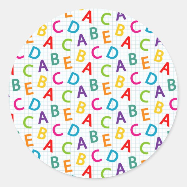 Teacher The Best Teachers Teach From The Heart Classic Round Sticker (Front)