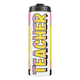 Teacher Themed 20 oz Thermal Tumbler