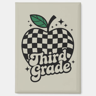 Teacher Third Grade 3rd Back to School Magnet