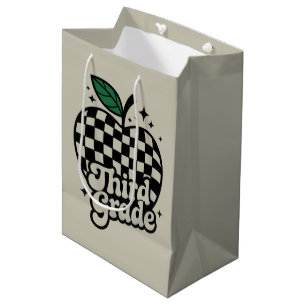 Teacher Third Grade 3rd Back to School Medium Gift Bag