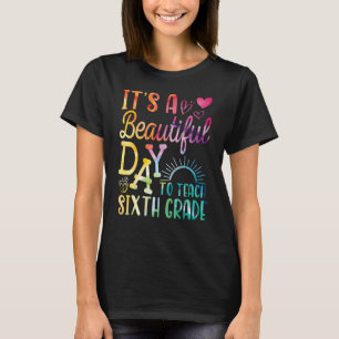 Teacher To School It's A Beautiful Day To Teach Si T-Shirt