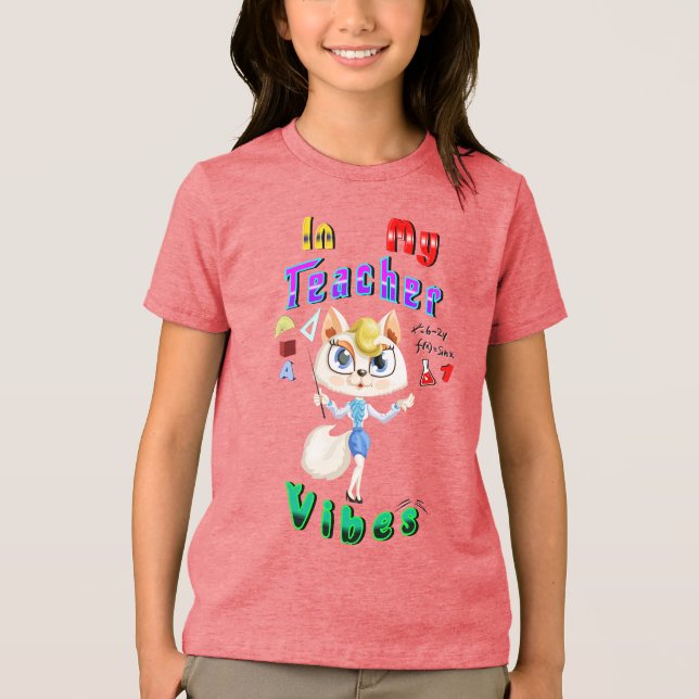 Teacher Tri-Blend Shirt (Front)