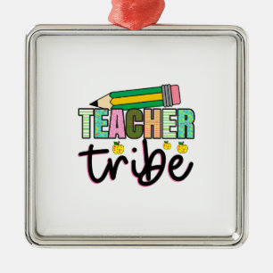 Teacher Tribe Metal Tree Decoration