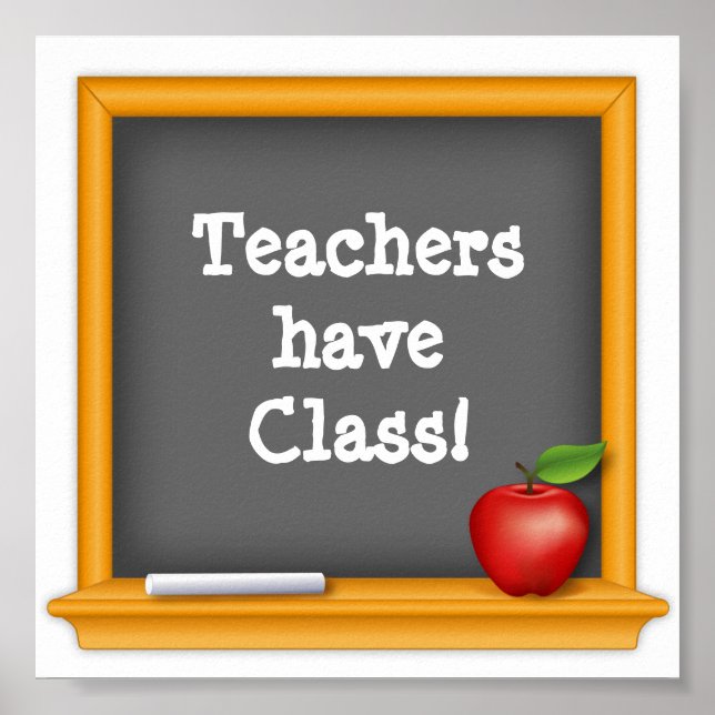 Teacher Tribute  Poster (Front)