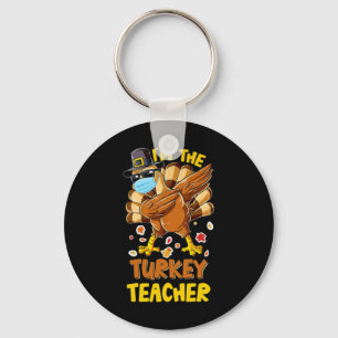 Teacher Turkey Matching Family Group Thanksgiving  Key Ring