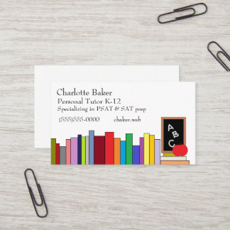Teacher/Tutor Business Card