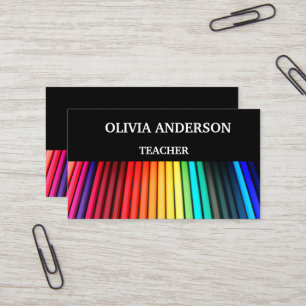 Teacher Tutor Business Cards