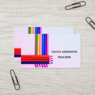 Teacher   Tutor  Business Cards