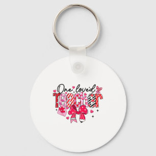 Teacher Valentine Loved Teacher Valentine's Day Co Key Ring