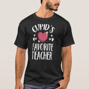 Teacher Valentine's Day cupid's favourite teacher T-Shirt