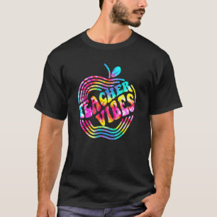 Teacher Vibes  Field Day Vibes Tie Dye T-Shirt