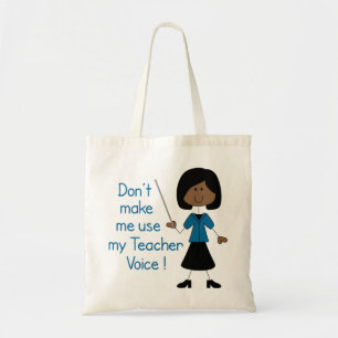 Teacher Voice Tote Bag