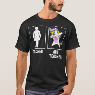 Teacher vs Art teacher T-Shirt