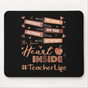 Teacher We Can Be Different Black History Month Mouse Pad