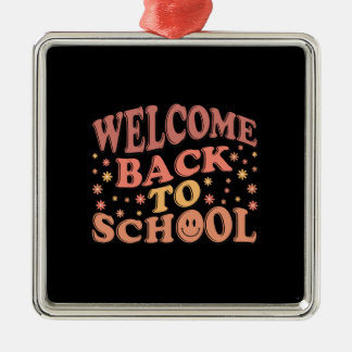 Teacher Welcome Back To School Metal Tree Decoration