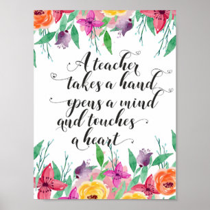 Teacher welcome sign Teacher back to school gift
